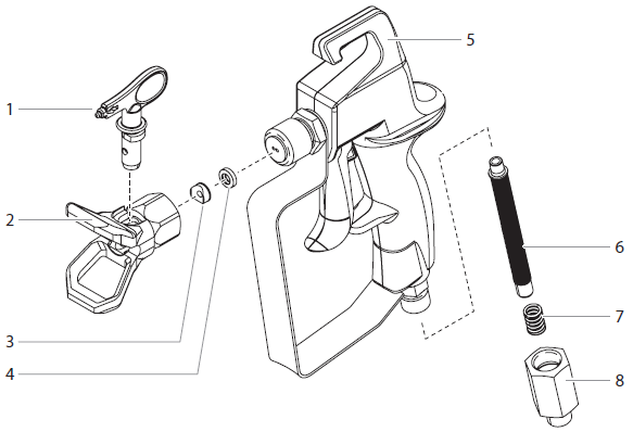 PowrLiner 850 Spray Gun